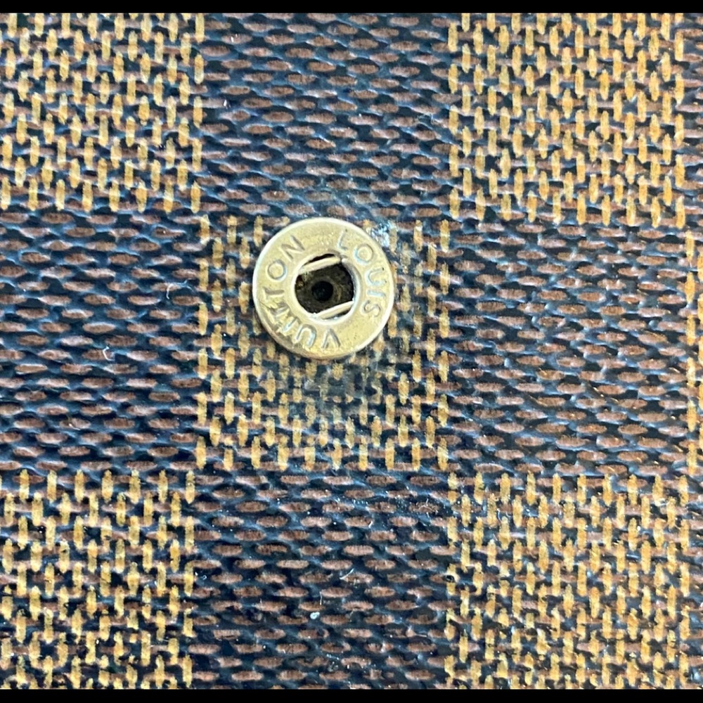 LOUIS VUITTON Porte Tresor Wallet in Damien Ebene good condition with box * - Picture 11 of 15
